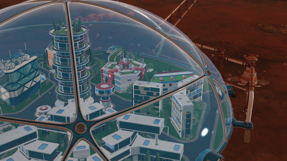 Surviving Mars: In-Dome Buildings Pack