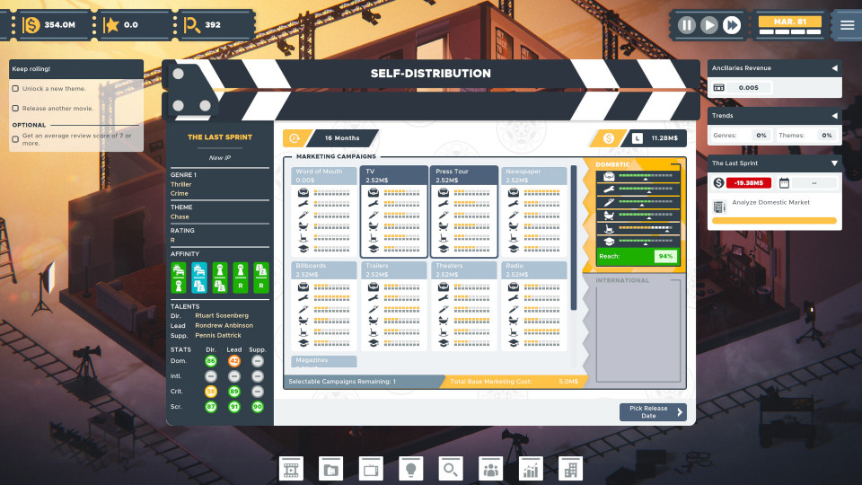 The Executive: Movie Industry Tycoon