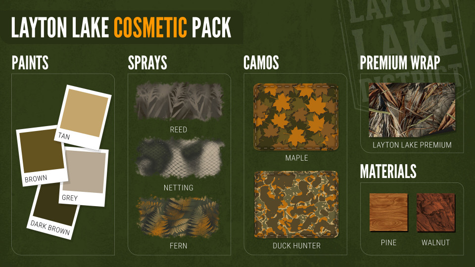 theHunter: Call of the Wild - Layton Lake Cosmetic Pack