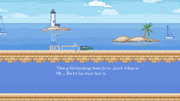 Mr.Bottle and his dream