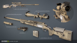 Sniper: Ghost Warrior 3: Sniper Rifle McMillan TAC-338A