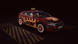 Taxi Life: A City Driving Simulator - Christmas Cosmetic Pack