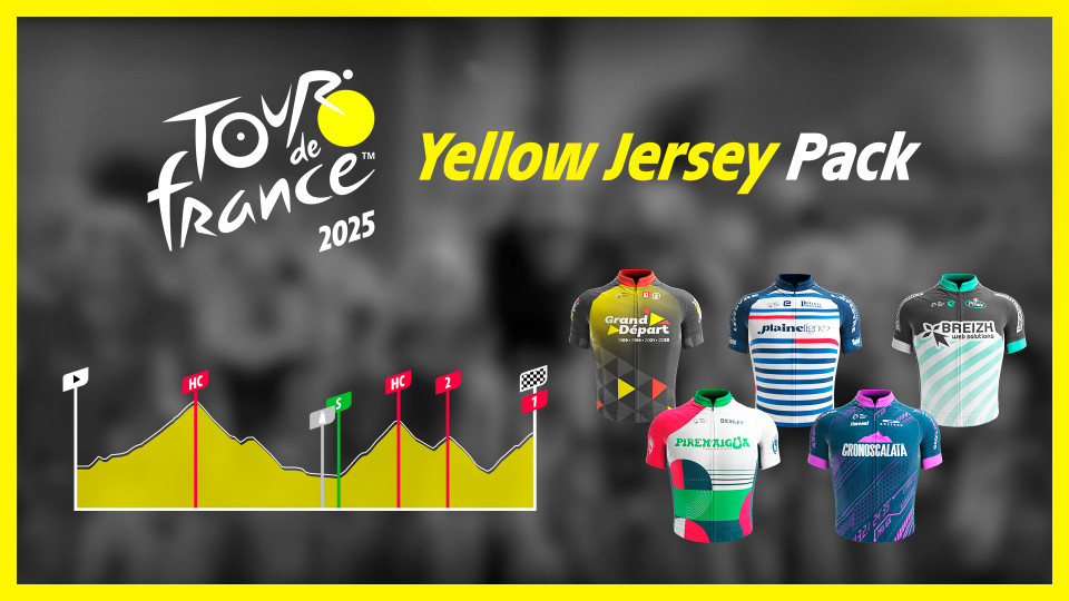 Tour de France 2025: Yellow Jersey Pack