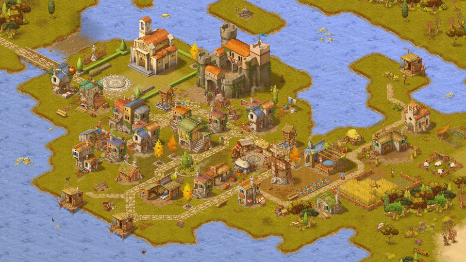 Townsmen: A Kingdom Rebuilt - The Seaside Empire
