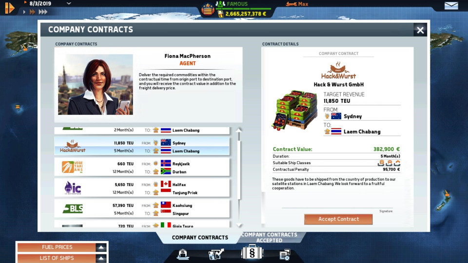 TransOcean: The Shipping Company