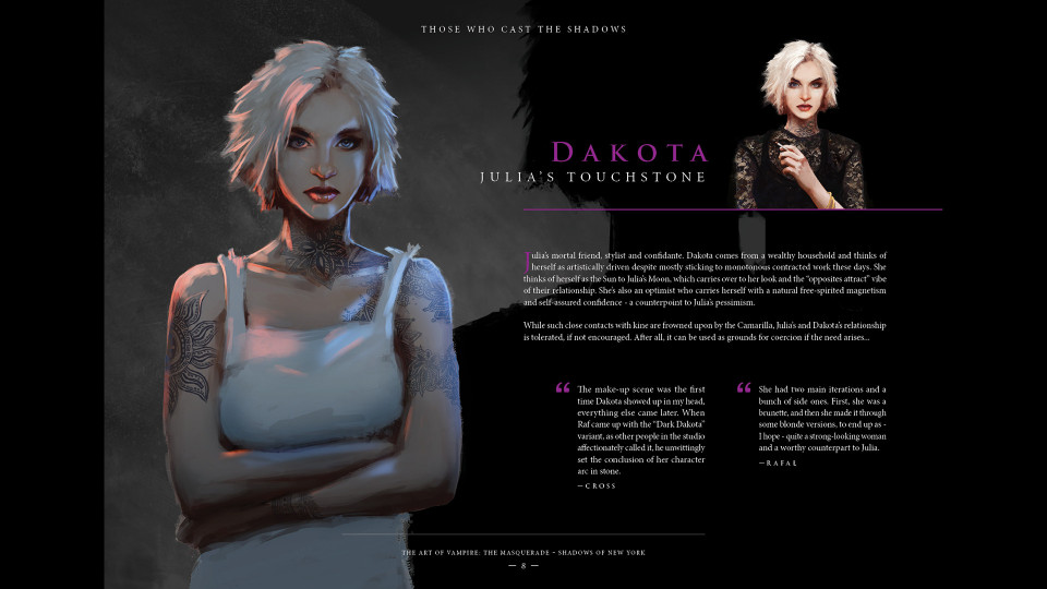 Vampire: The Masquerade - Shadows of New York Artbook