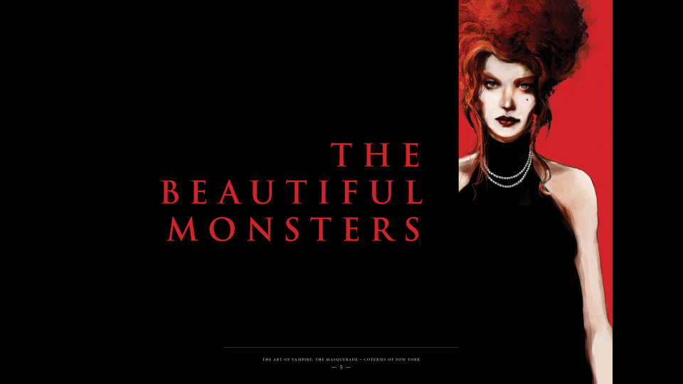 Vampire: The Masquerade - Coteries of New York Artbook
