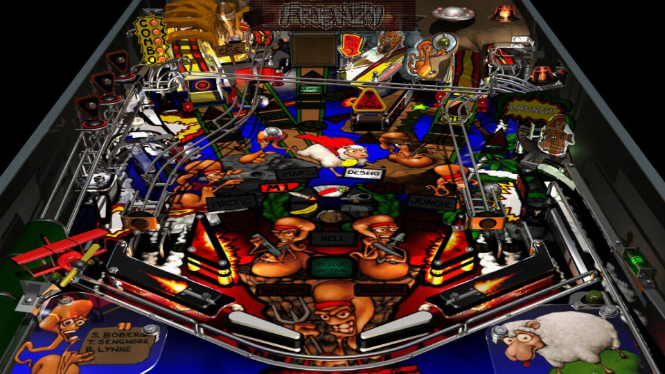 Worms Pinball
